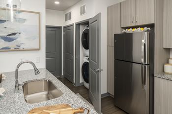 Eat-in kitchen with pantry